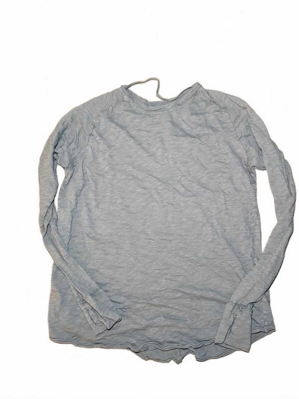 We the Free Lightweight Long Sleeve Top - Light Gray